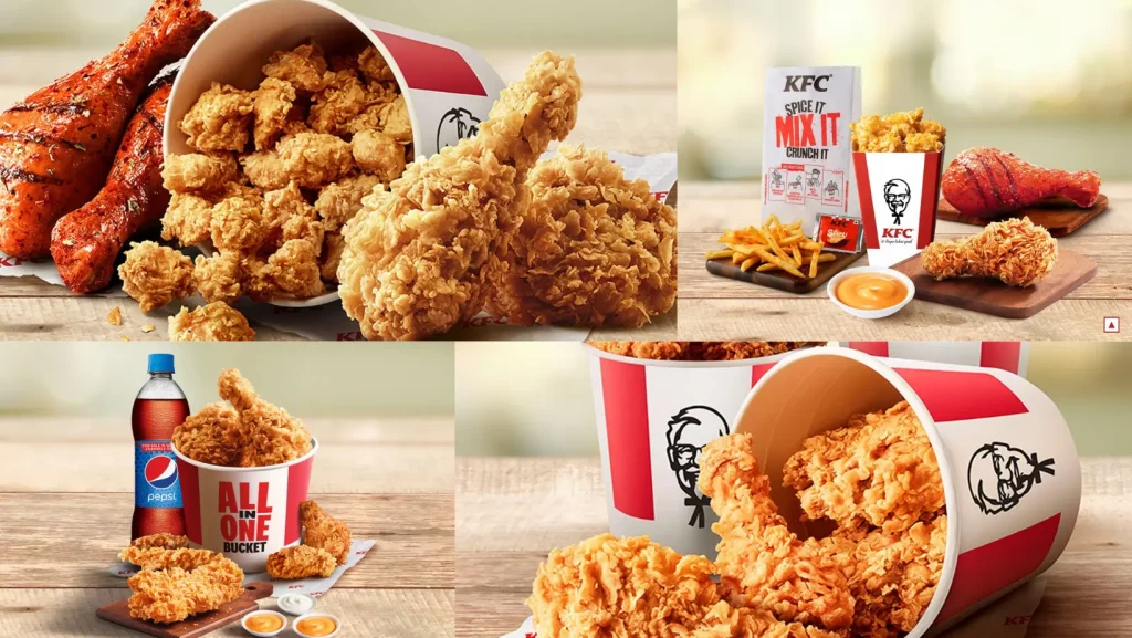 KFC Chicken Buckets