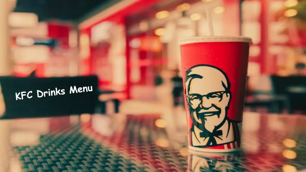 KFC Drinks Menu