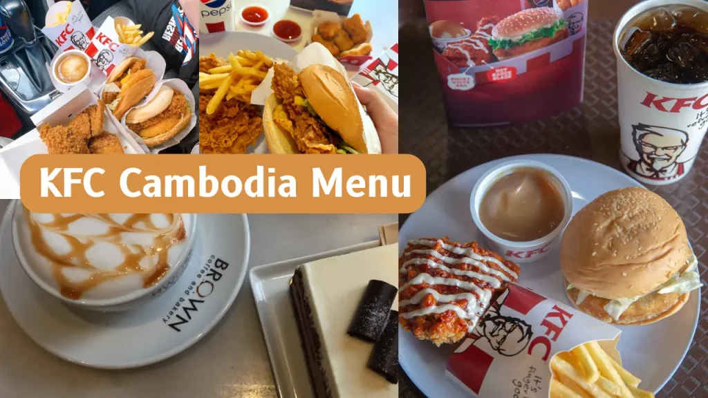 KFC Cambodia Menu 