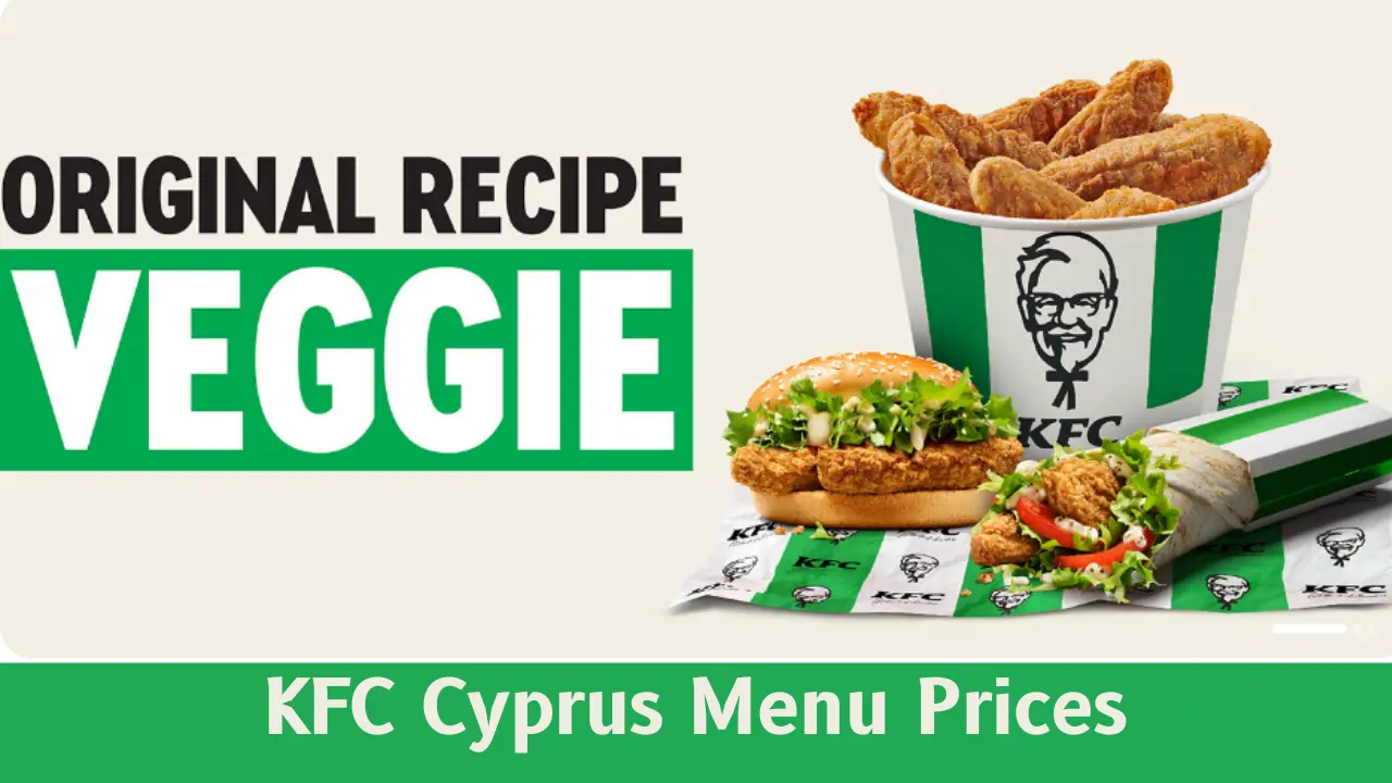 KFC Cyprus Menu Prices