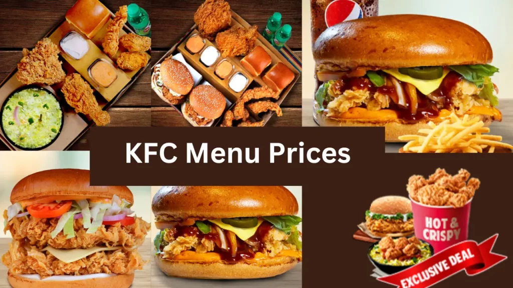 KFC Menu Prices