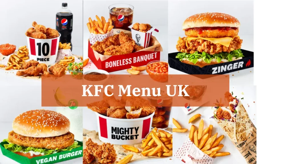 KFC Menu UK 