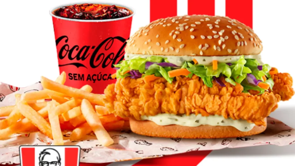 Preços do Menu KFC Brasil