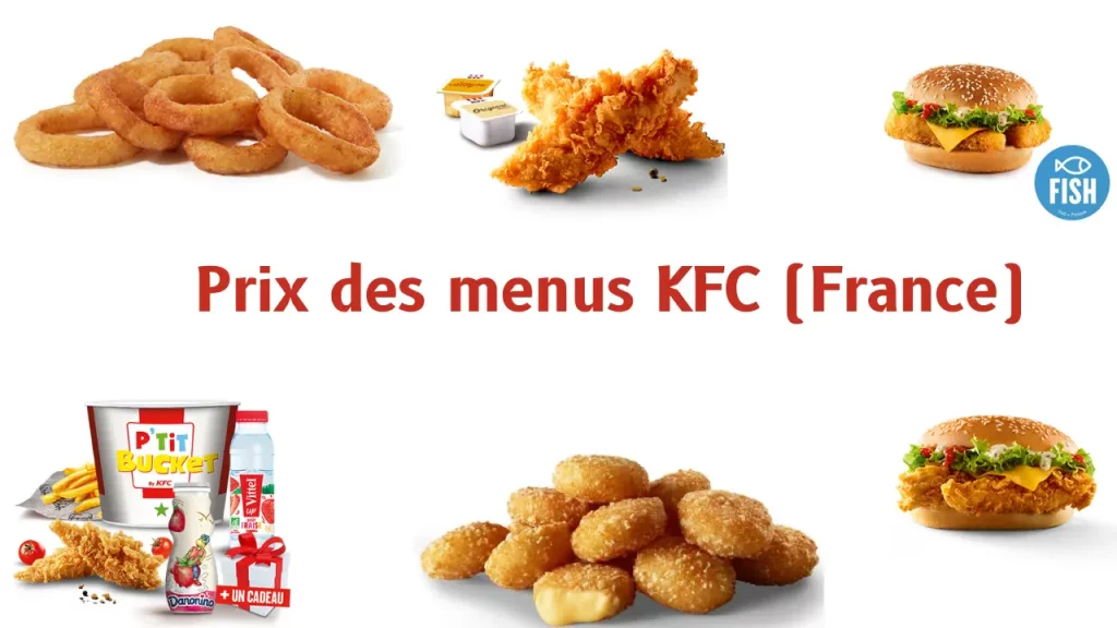 Prix des menus KFC (France)