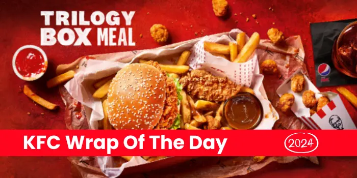 KFC Wrap Of The Day 2024